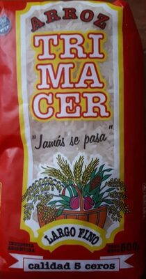 ARROZ TRIMACER LARGO FINO 500G