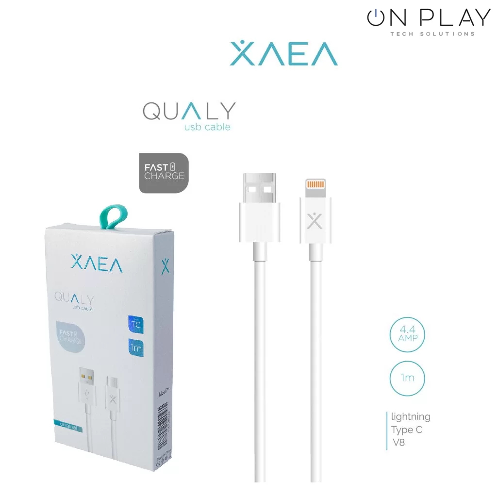 cable xaea tipo iphone blanco