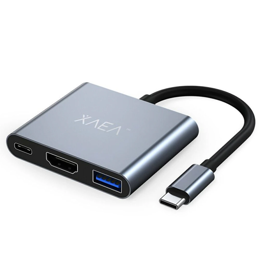ADAPTADOR USB C A HDMI Y USB A 3.0 MODV-0013 XAEA