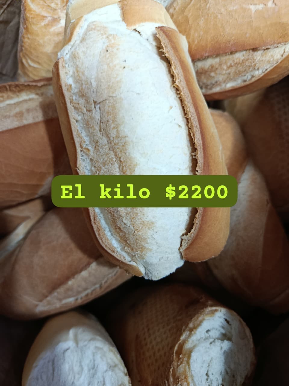 pan el kilo $2200