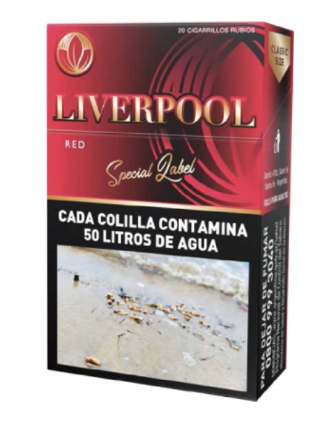 CIGARRILLOS LIVERPOOL X 10U.