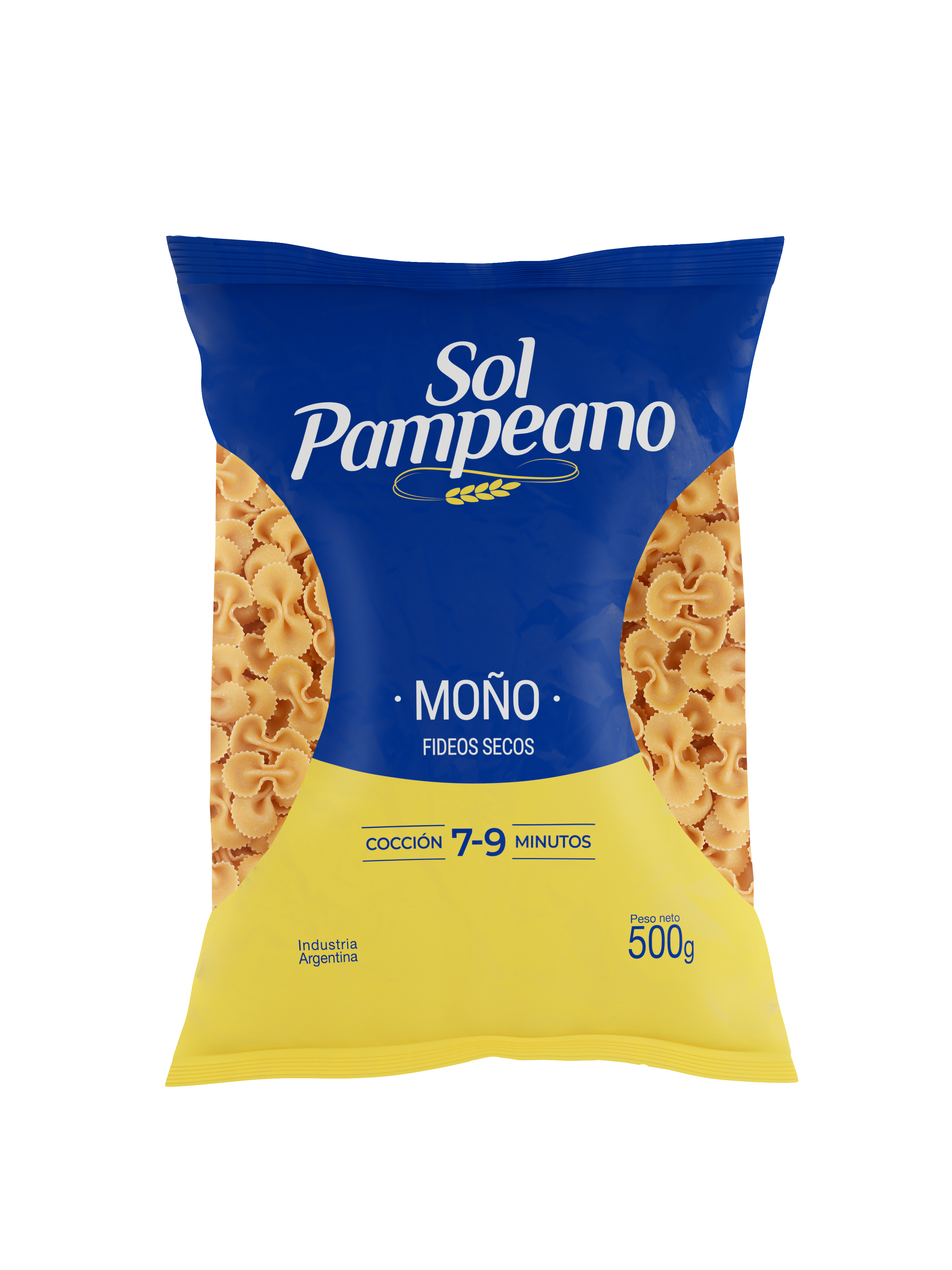 FIDEOS MOÑO "SOL PAMPEANO" x 500 gr