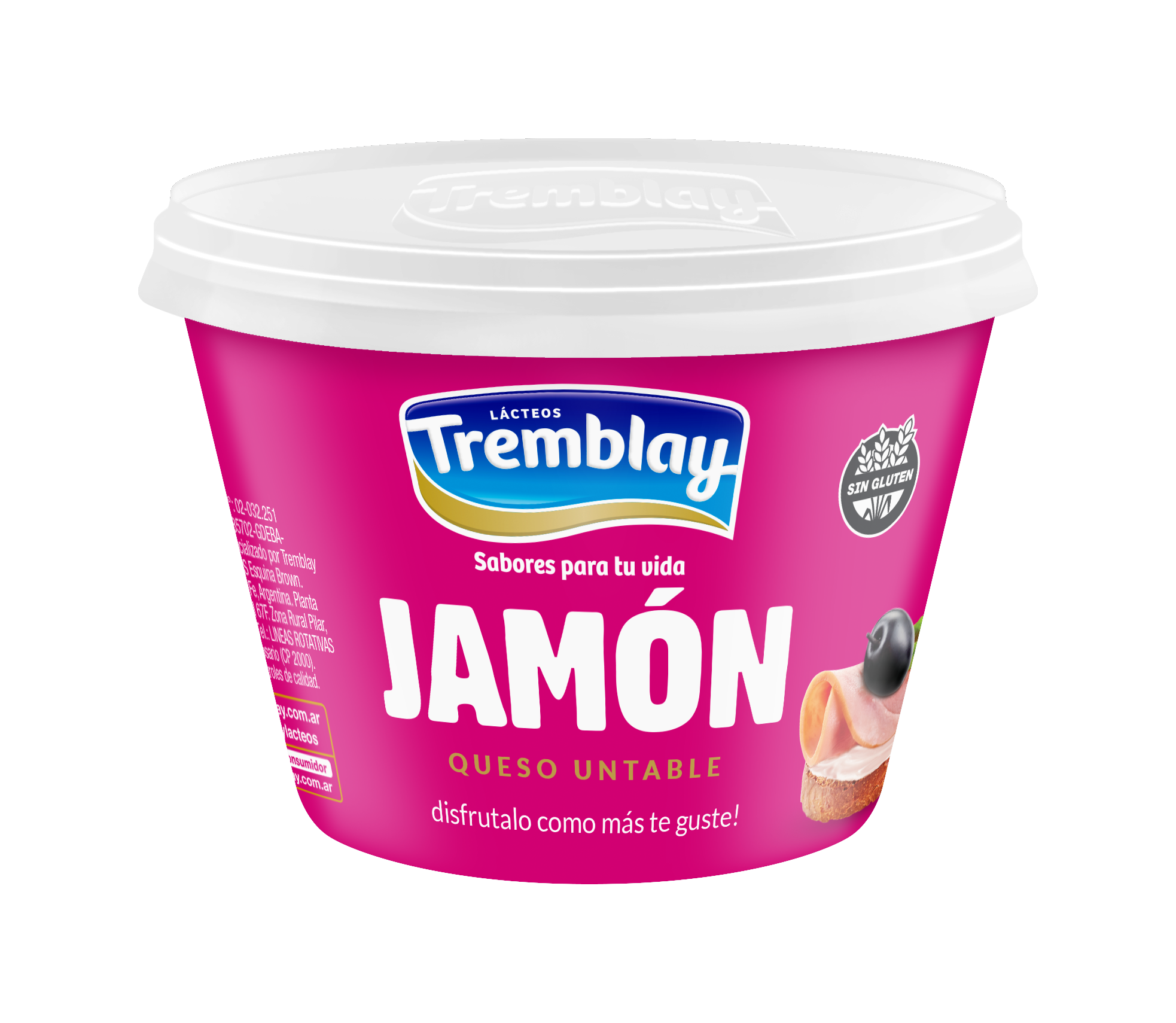 Untable jamon x 180 gr. Tremblay
